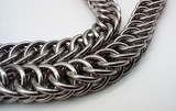 Half Persian stainless steel nacklace / Edelstahl halskette