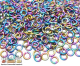 Rainbow ID: 5,82mm 7/32" AR-4.85 wire:1,2mm 18SWG TI