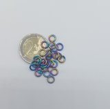 Rainbow ID: 4,08mm 5/32" AR-3.49 wire:1,2mm 18SWG TI