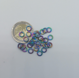 Square Wire Rainbow ID: 4,2mm 5/32" wire:1,2mm 18SWG TI