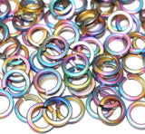 Square Wire Rainbow ID: 5,1mm 3/16" wire:1,2mm 18SWG TI