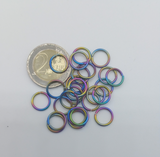 Rainbow ID: 8,65mm 5/16" AR-7.20 wire:1,2mm 18SWG TI