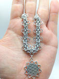 Byzy Bugs bright aluminium necklace / Aluminium Halskette