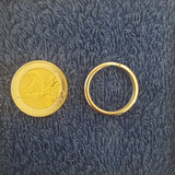 304 stainless keyring round