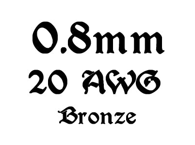 0,8mm 20AWG Bronze