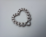 304 Stainless Steel Linking Ring - Heart