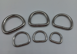 D-Shape 304 stainless steel welded rings