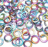 Square Wire Rainbow ID: 4,2mm 5/32" wire:1,2mm 18SWG TI