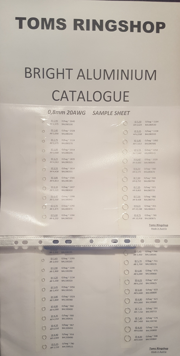 Bright Aluminium Catalogue